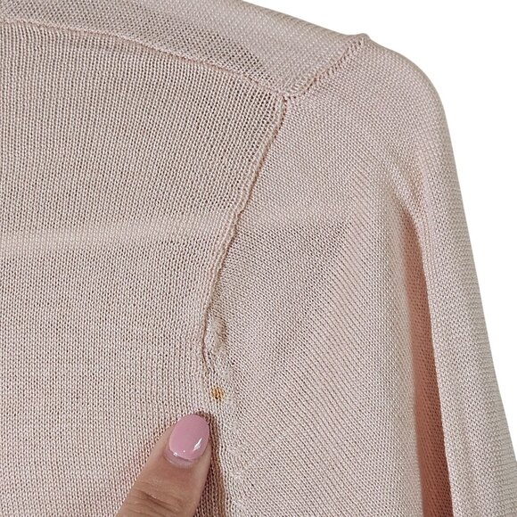 Day Birger Et Mikkelsen Women Med Spun Silk Sweater Quiet Luxury Minimalist - Picture 6 of 15